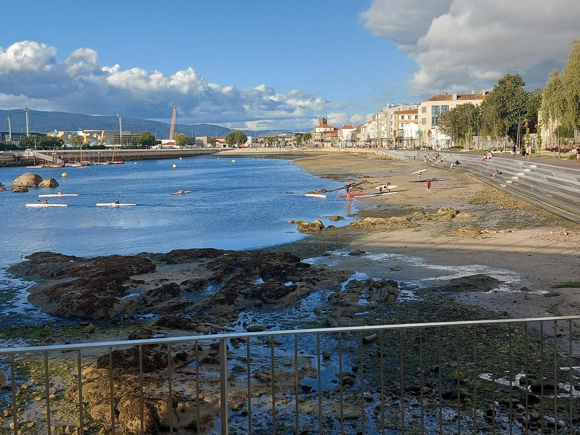 Piso En Bouzas Con Vistas A La Ria Appartement Comarca de Comarca de Vigo Buitenkant foto